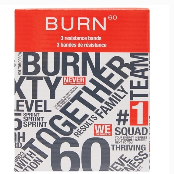 NWT Burn 60 Resistance Bands - Picture 4 of 6